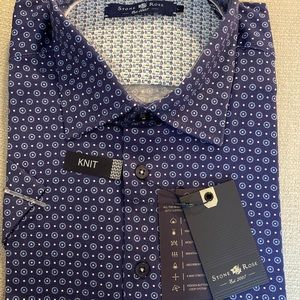 Stone Rose Button-Up